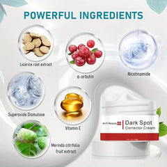 Dark Spot Corrector Cream for Face & Body - Natural Skincare for Sensitive Areas