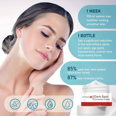 Dark Spot Corrector Cream for Face & Body - Natural Skincare for Sensitive Areas
