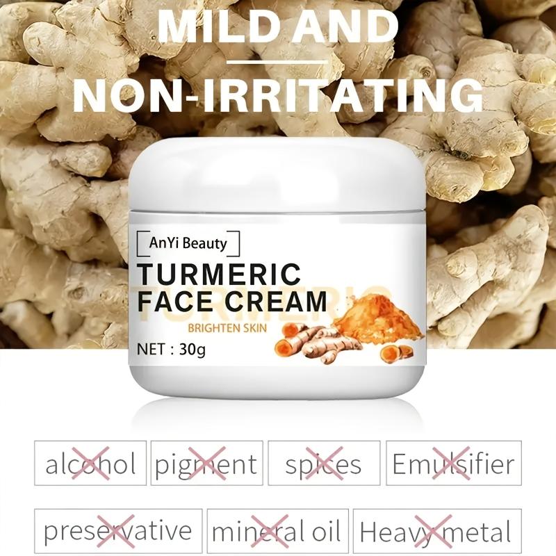 Organic Turmeric Facial Cream for Women - Hydrating Moisturizer