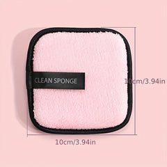 3pcs Reusable Makeup Remover Pads Soft Facial Cleansing Cloths