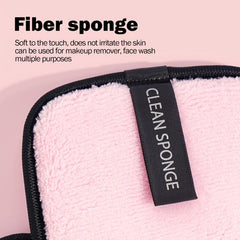 3pcs Reusable Makeup Remover Pads Soft Facial Cleansing Cloths