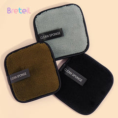 3pcs Reusable Makeup Remover Pads Soft Facial Cleansing Cloths