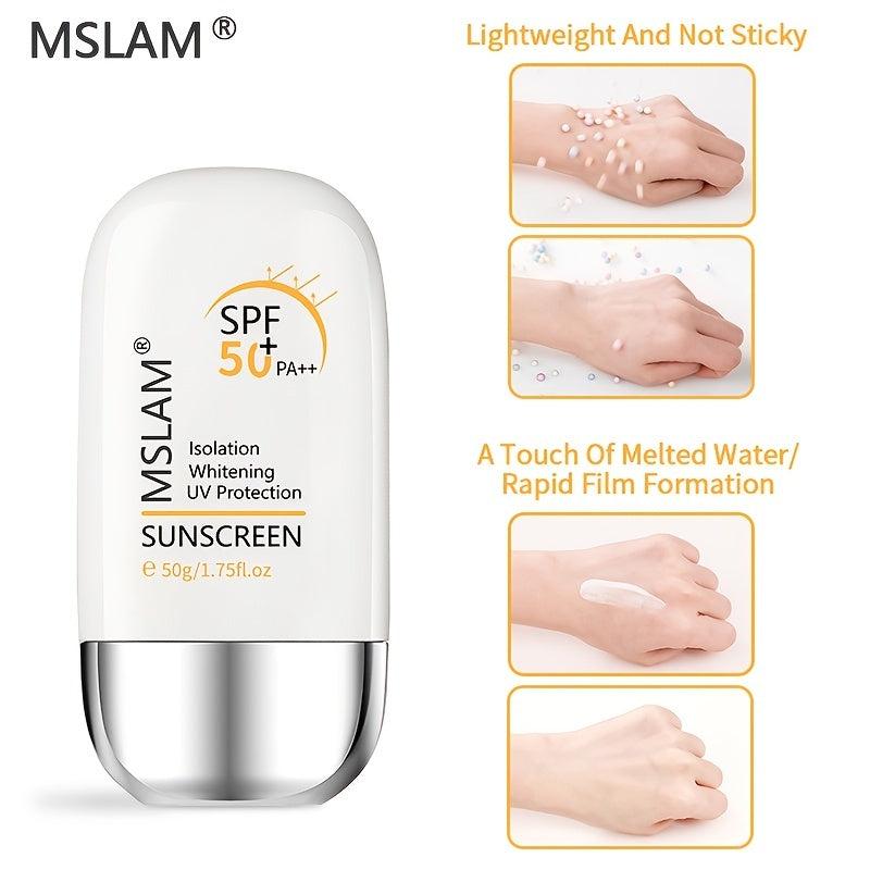 Sun Cream 50 Daily Sun Protection Care For Outdoor Use