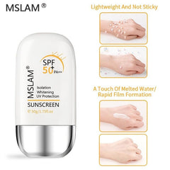 Sun Cream 50 Daily Sun Protection Care For Outdoor Use