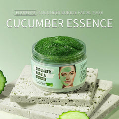 Cucumber Peach Bubble Facial Mask Mud Cleaning Pore Wrinkle Facial Mask 100g