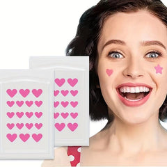 Heart Acne Pimple Patch - Invisible Spot Sticker