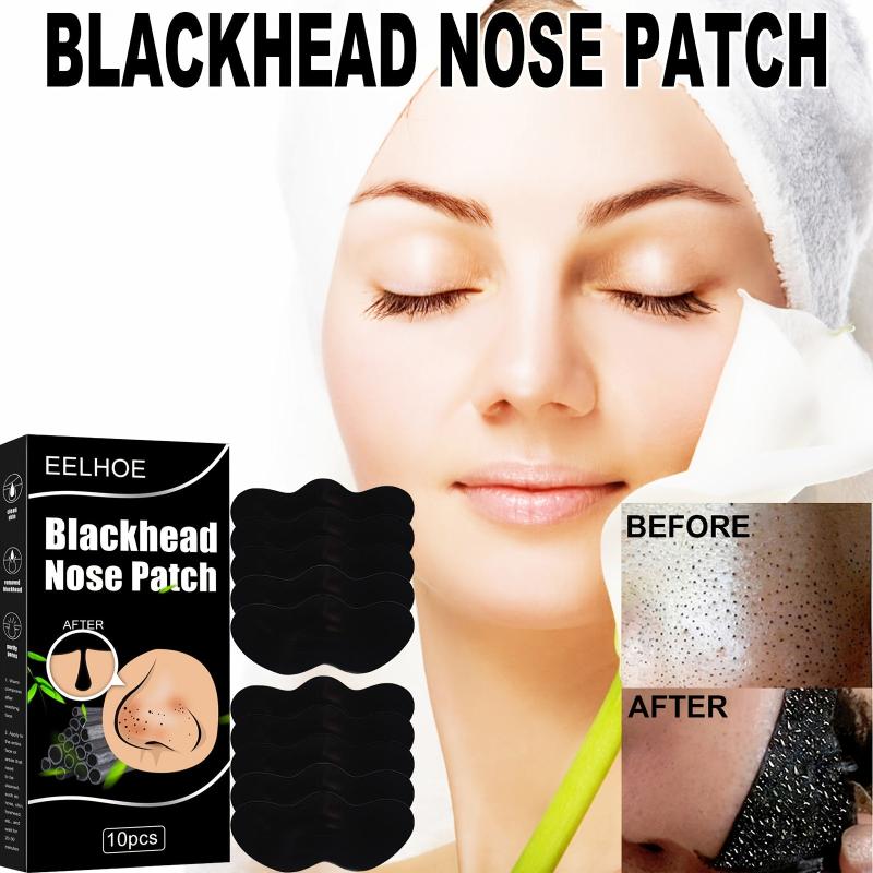 Bamboo Charcoal Blackhead Nose Mask for Deep Cleansing