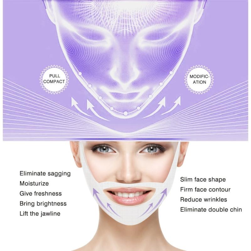 V Line Shaping Face Masks Double Chin Reducer Neck Lift Tape