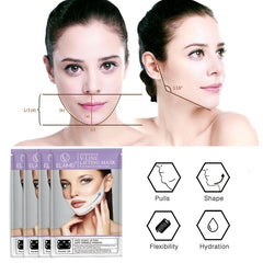 V Line Shaping Face Masks Double Chin Reducer Neck Lift Tape