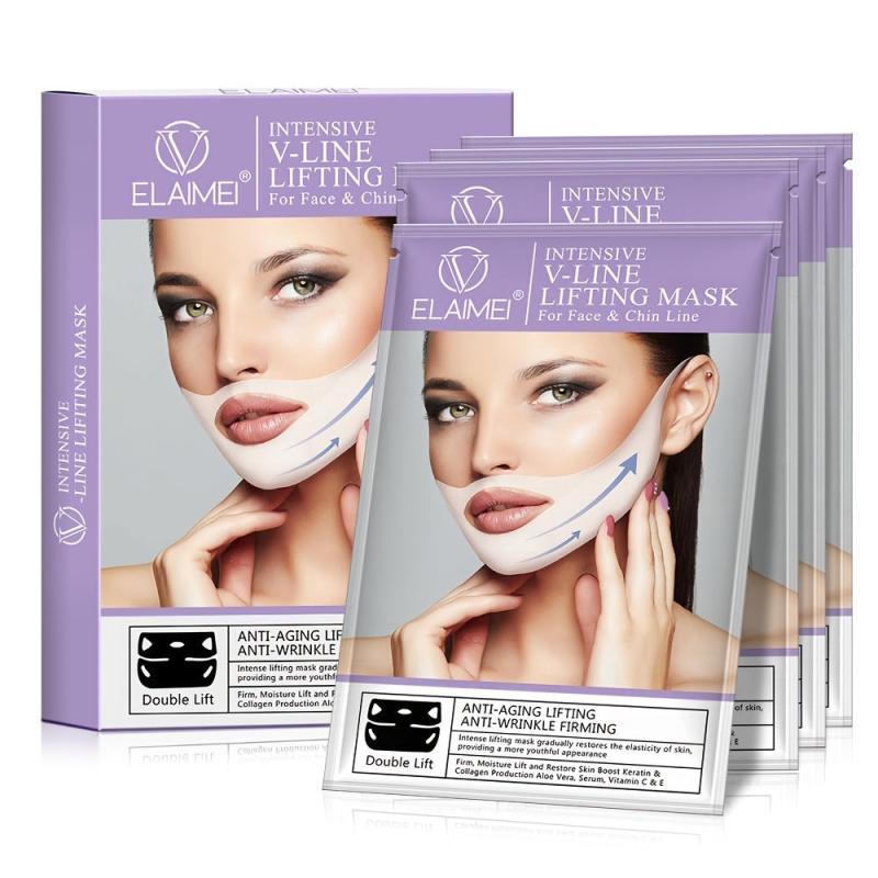 V Line Shaping Face Masks Double Chin Reducer Neck Lift Tape
