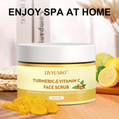 Vitamin C & Turmeric Face Scrub Cream
