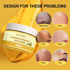 Vitamin C & Turmeric Face Scrub Cream
