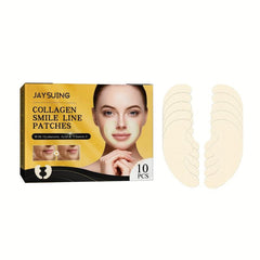 Collagen Laugh Line Patch 10pcs Facial Smoothing