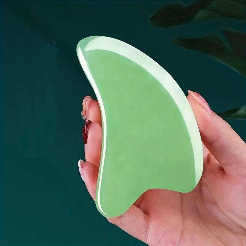 Jade Gua Sha Stone Board Massage Set