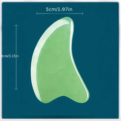 Jade Gua Sha Stone Board Massage Set
