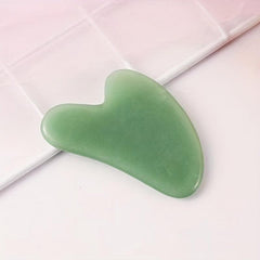 Jade Gua Sha Stone Board Massage Set
