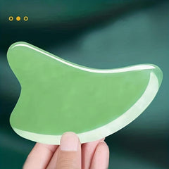 Jade Gua Sha Stone Board Massage Set