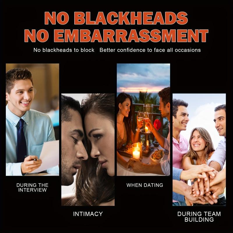 Men's Blackhead Patch Tightens Pores Nose Acne Blackheads Cleanses Shrinks