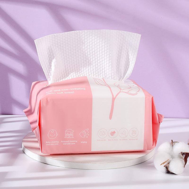 Pearl Pattern Disposable Cleansing Towel for Wet and Dry Face