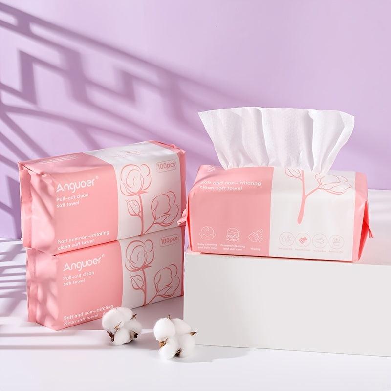 Pearl Pattern Disposable Cleansing Towel for Wet and Dry Face