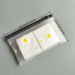 100 Pcs Makeup Remover Pads Non Woven Disposable Facial Wipes
