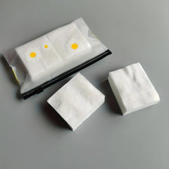 100 Pcs Makeup Remover Pads Non Woven Disposable Facial Wipes
