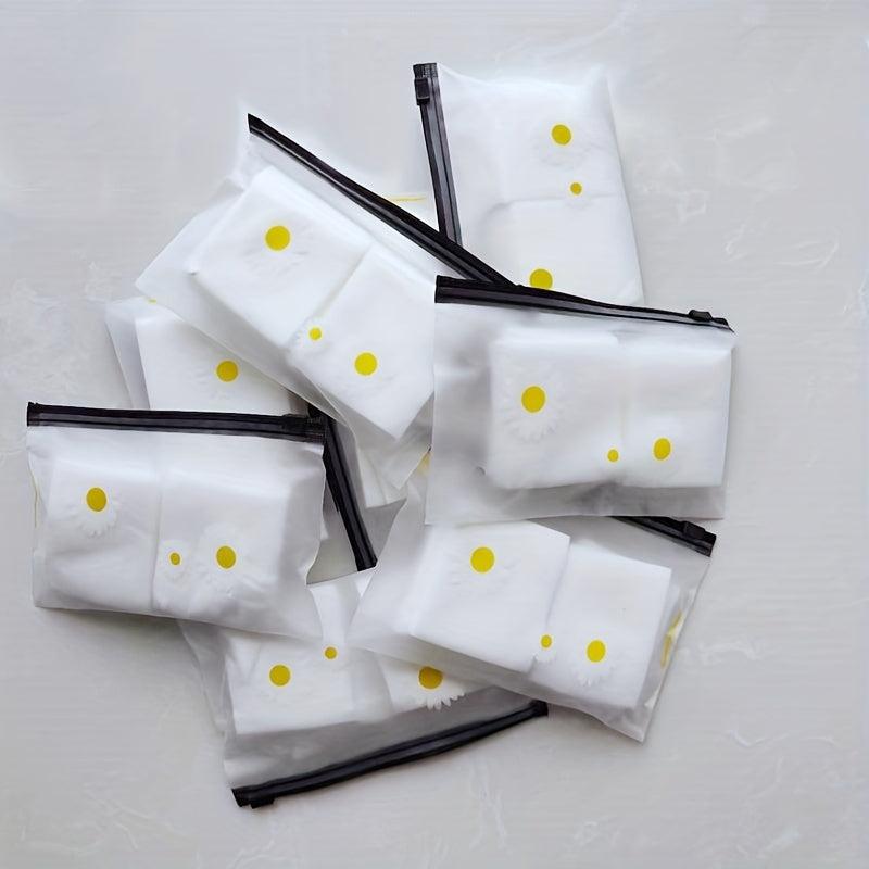 100 Pcs Makeup Remover Pads Non Woven Disposable Facial Wipes