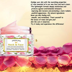 Rose Skin Firming Cream - Moisturizes Lifts Firms Smoothes Wrink