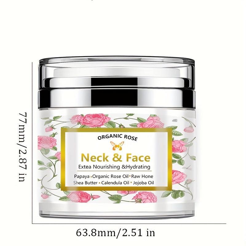 Rose Skin Firming Cream - Moisturizes Lifts Firms Smoothes Wrink