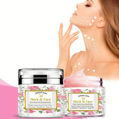 Rose Skin Firming Cream - Moisturizes Lifts Firms Smoothes Wrink
