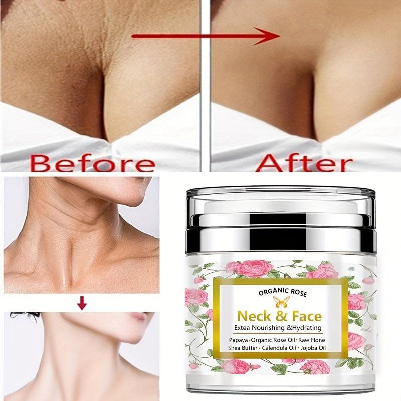 Rose Skin Firming Cream - Moisturizes Lifts Firms Smoothes Wrink