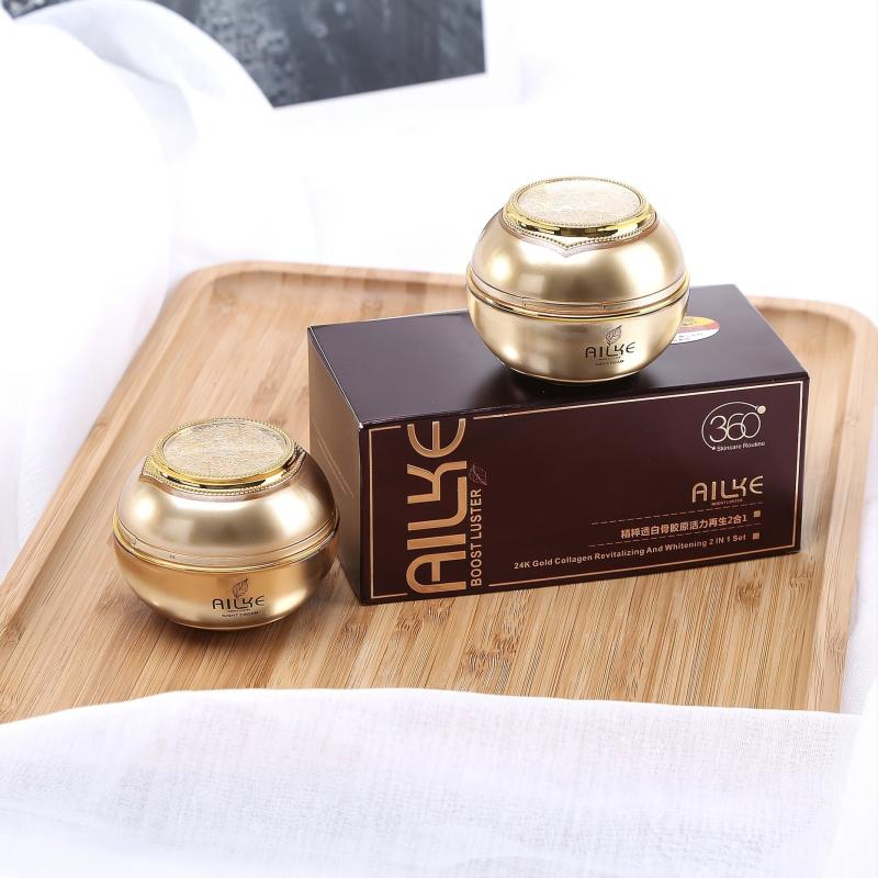 Women's Dual Action Face Cream Set: Firm, Tighten, Repair Skin, Reduce Wrinkles