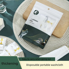 20 Pcs Disposable Compressed Wash Towel Travel Size Thickened Portable Towel