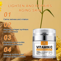 Organic Vitamin C Face Moisturizer Cream Hydrating Firming