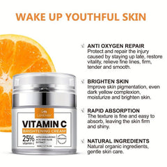 Organic Vitamin C Face Moisturizer Cream Hydrating Firming