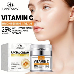 Organic Vitamin C Face Moisturizer Cream Hydrating Firming