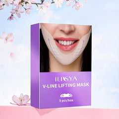 V Shape Facial Mask Lift Tightening Skin Wrinkle Patches Overnight
