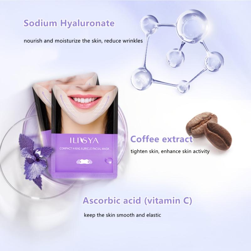 V Shape Facial Mask Lift Tightening Skin Wrinkle Patches Overnight