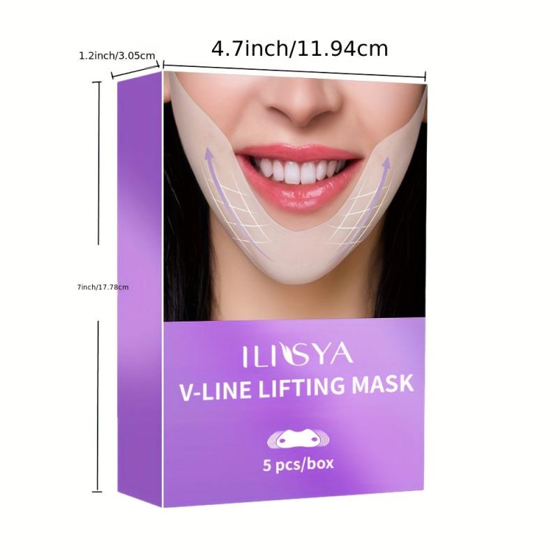 V Shape Facial Mask Lift Tightening Skin Wrinkle Patches Overnight