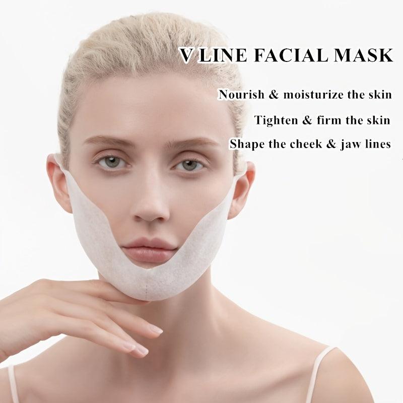 V Shape Facial Mask Lift Tightening Skin Wrinkle Patches Overnight