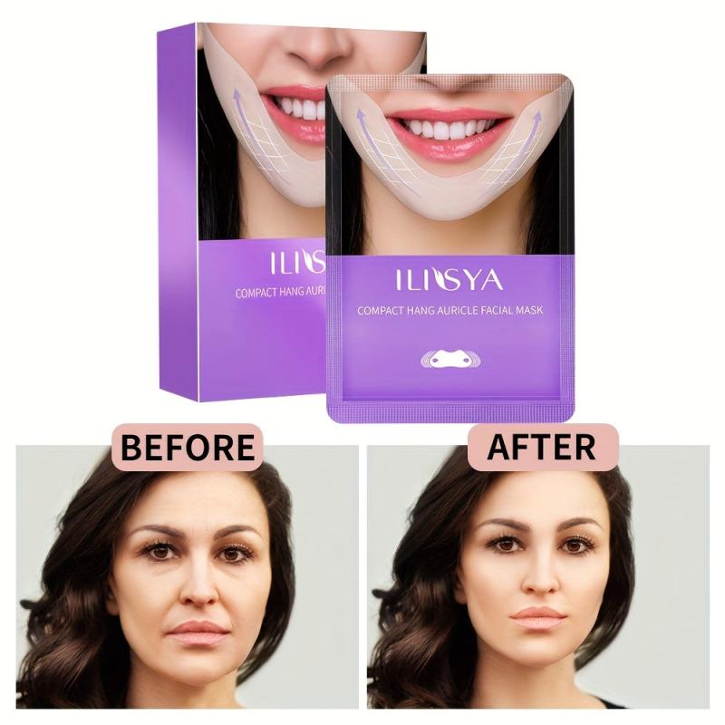 V Shape Facial Mask Lift Tightening Skin Wrinkle Patches Overnight