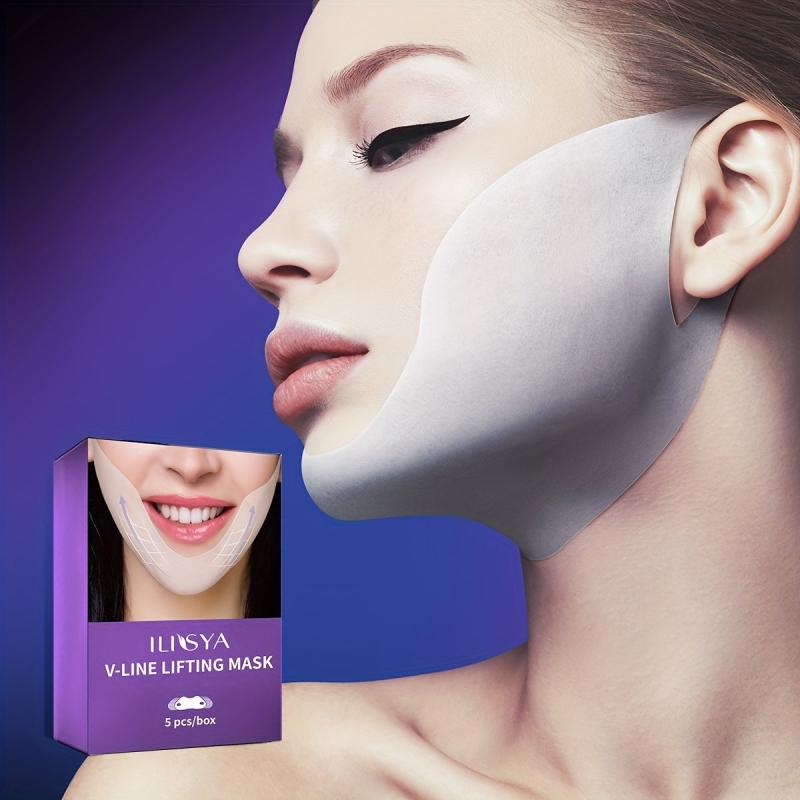 V Shape Facial Mask Lift Tightening Skin Wrinkle Patches Overnight