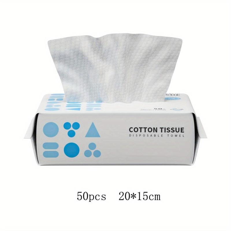 Disposable Travel Face Towel Dry Wet Use Facial Tissue Dry Wipes