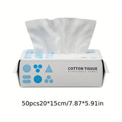 Disposable Travel Face Towel Dry Wet Use Facial Tissue Dry Wipes