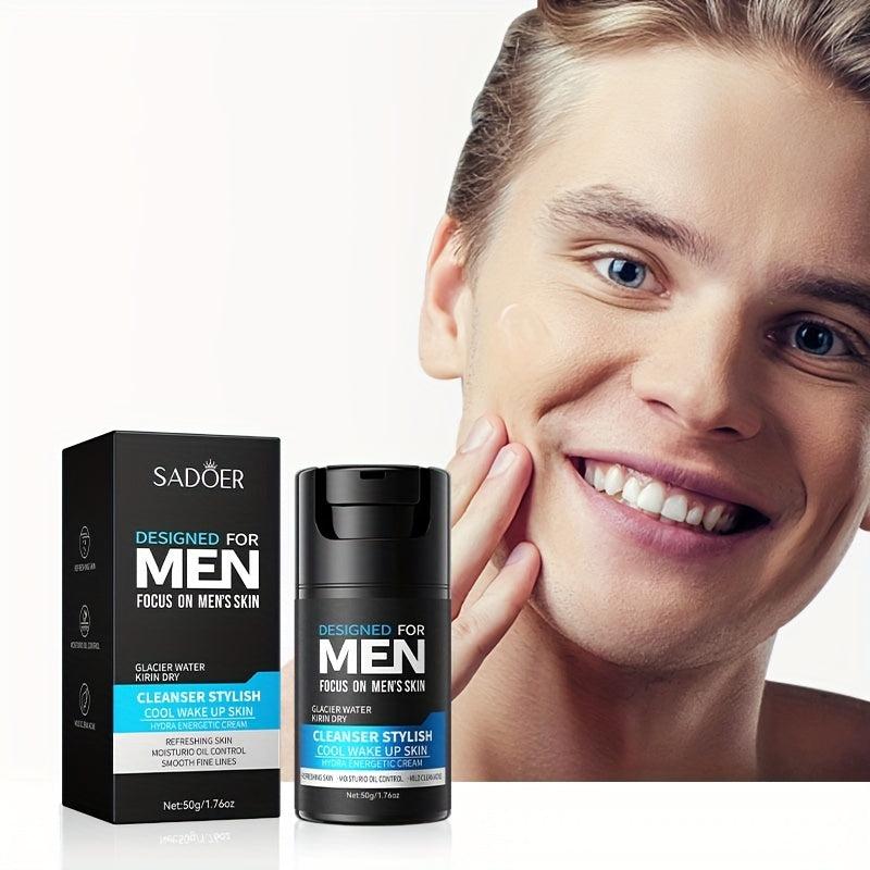 Men's Facial Cream Moisturizing Face Lotion Primer Beauty Cream