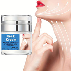 Retinol Neck Cream Collagen Hyaluronic Acid Vitamin E Wrinkle Smoothing