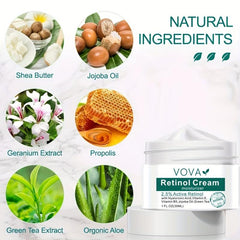 Retinol Cream For Face Moisturizer with 2.5% Retinol & Hyaluronic Acid