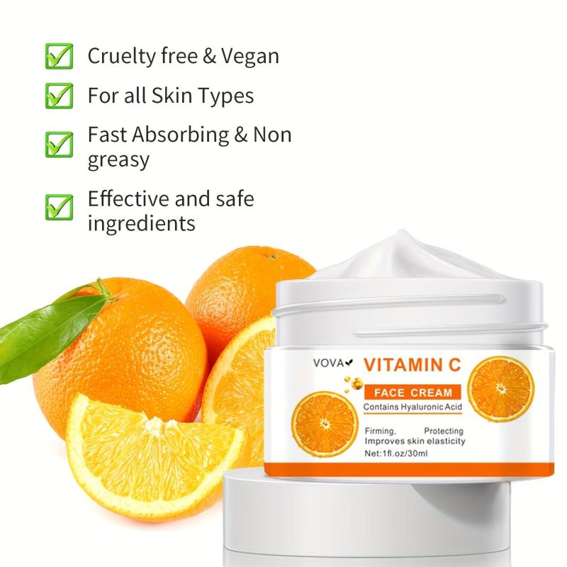 Vitamin C Face Cream Daily Moisturizer Fine Lines & Dark Circles