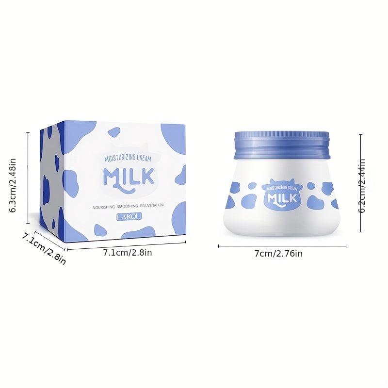 Milk Moisturizing Cream 55g Hydrating Skin Care Cosmetics Men Women