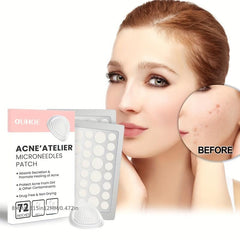 72 Pcs Acne Pimple Patch Hydrocolloid Covering Zits Blemishes Spot Stickers
